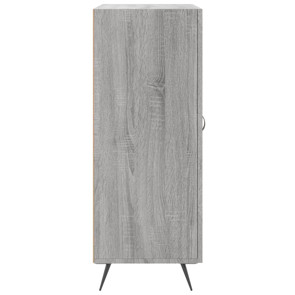 Sideboard Grey Sonoma 69.5x34x90 cm Engineered Wood