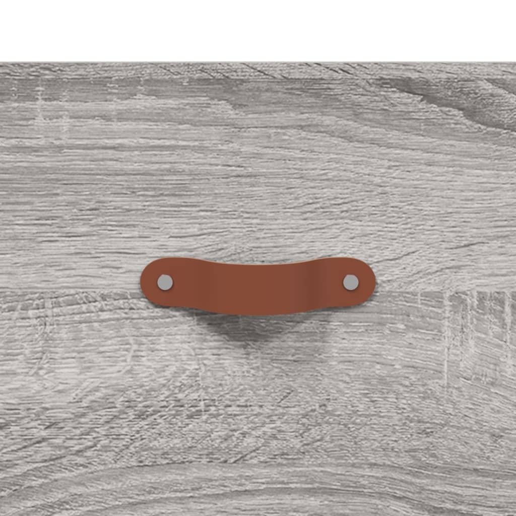 Sideboard Grey Sonoma 69.5x34x90 cm Engineered Wood