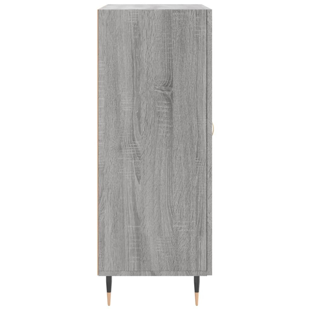 Sideboard Grey Sonoma 69.5x34x90 cm Engineered Wood