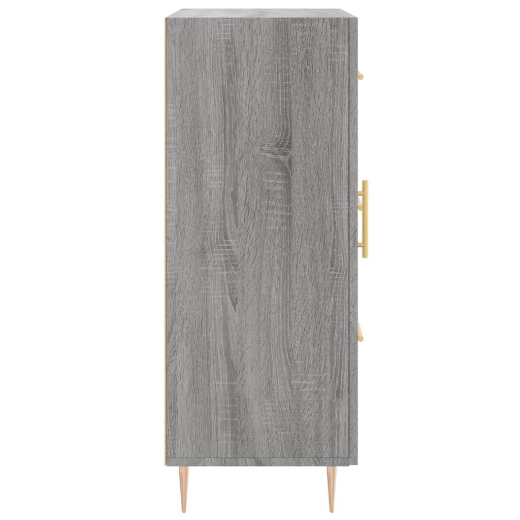 Sideboard Grey Sonoma 69.5x34x90 cm Engineered Wood