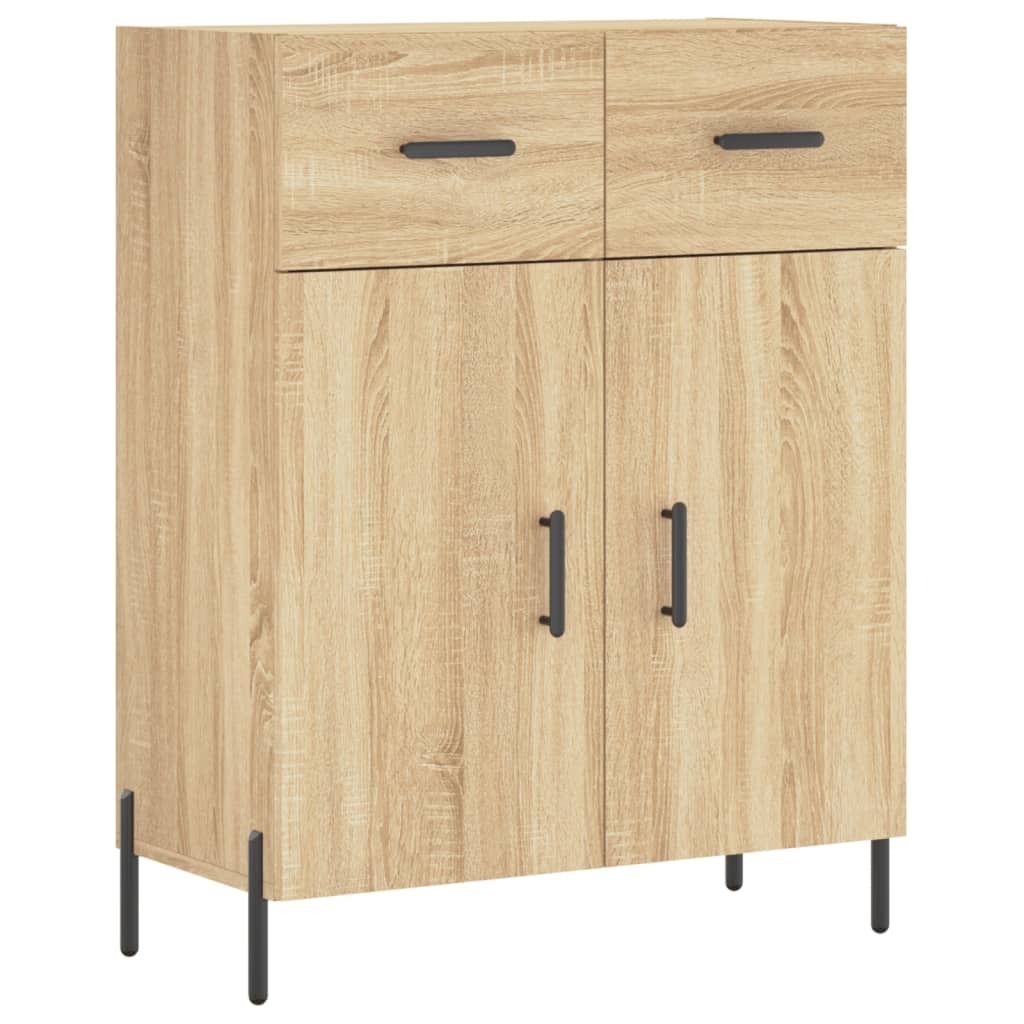 Sideboard Sonoma Oak 69.5x34x90 cm Engineered Wood