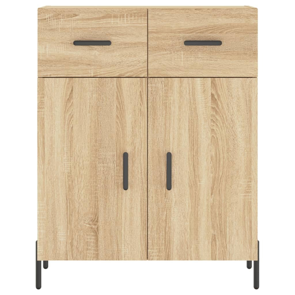 Sideboard Sonoma Oak 69.5x34x90 cm Engineered Wood