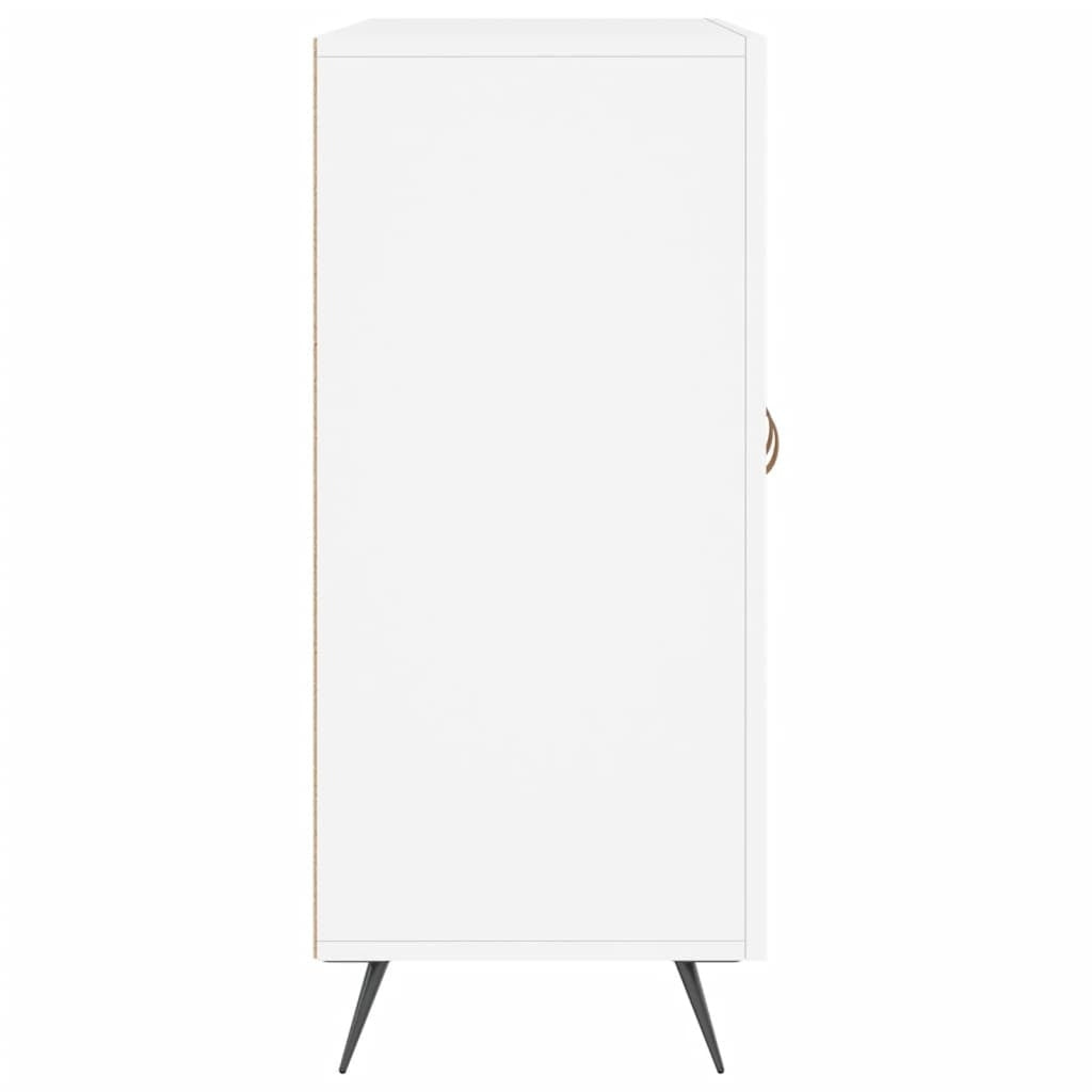 Sideboard White 90x34x80 cm Engineered Wood