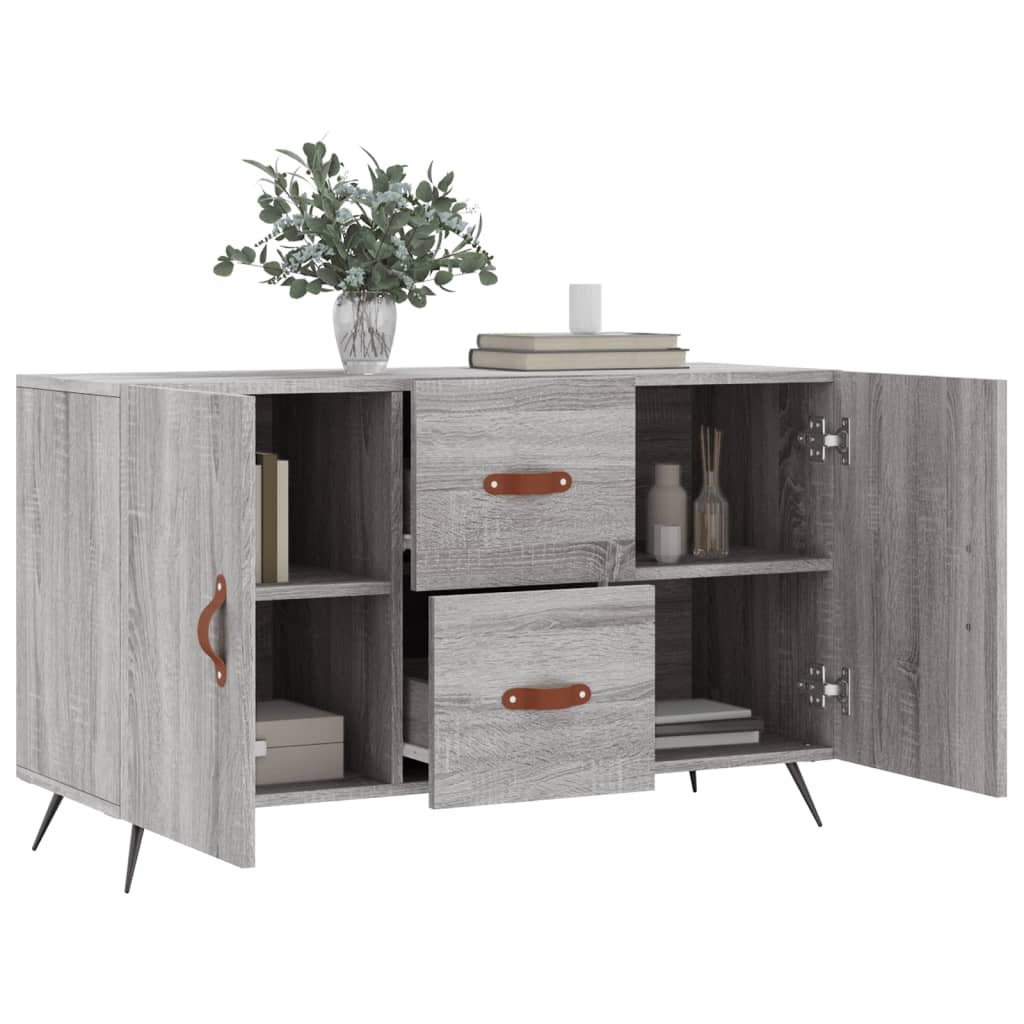 Sideboard Grey Sonoma 100x36x60 cm Engineered Wood
