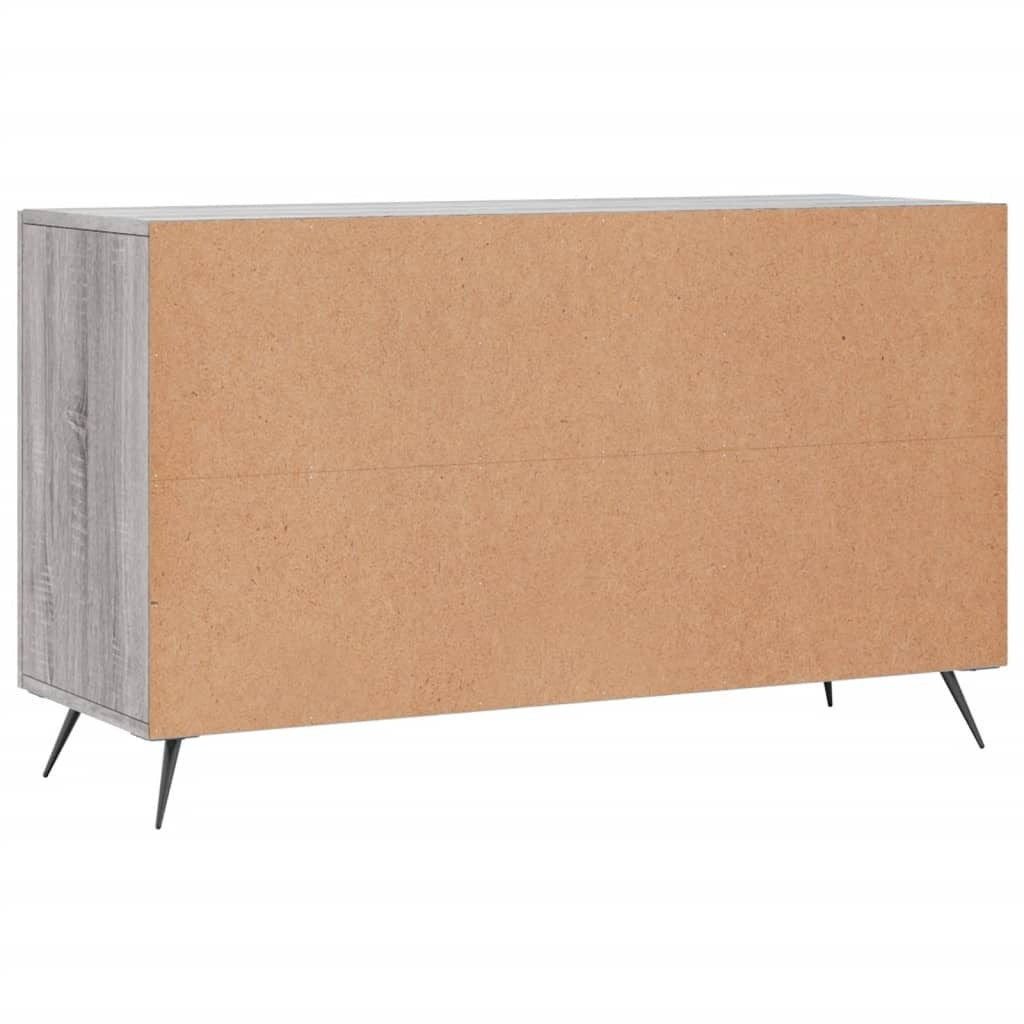 Sideboard Grey Sonoma 100x36x60 cm Engineered Wood