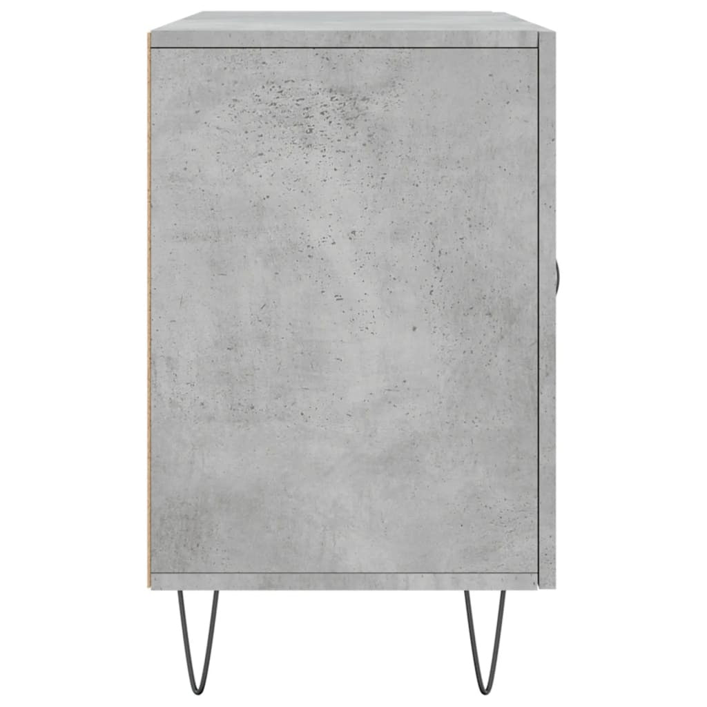 Sideboard Concrete Grey 100x36x60 cm Engineered Wood