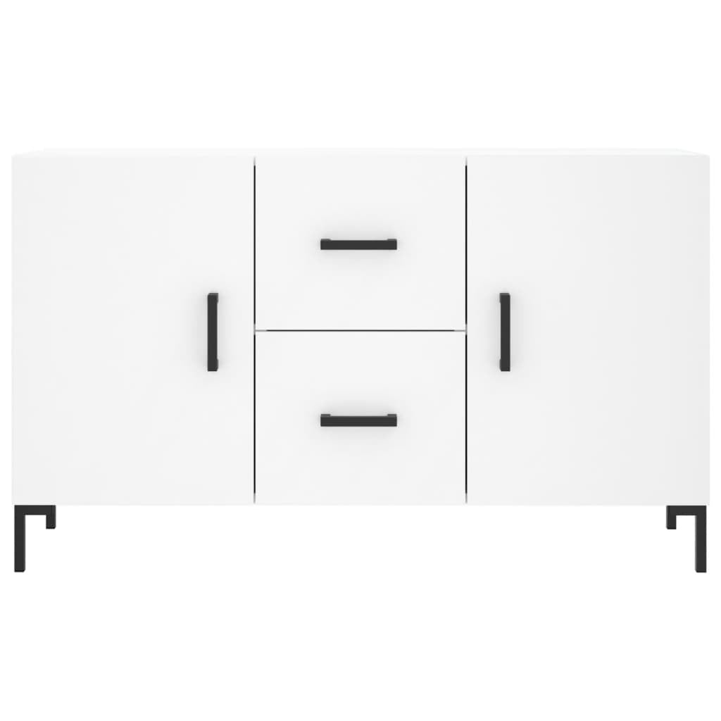 Sideboard White 100x36x60 cm Engineered Wood