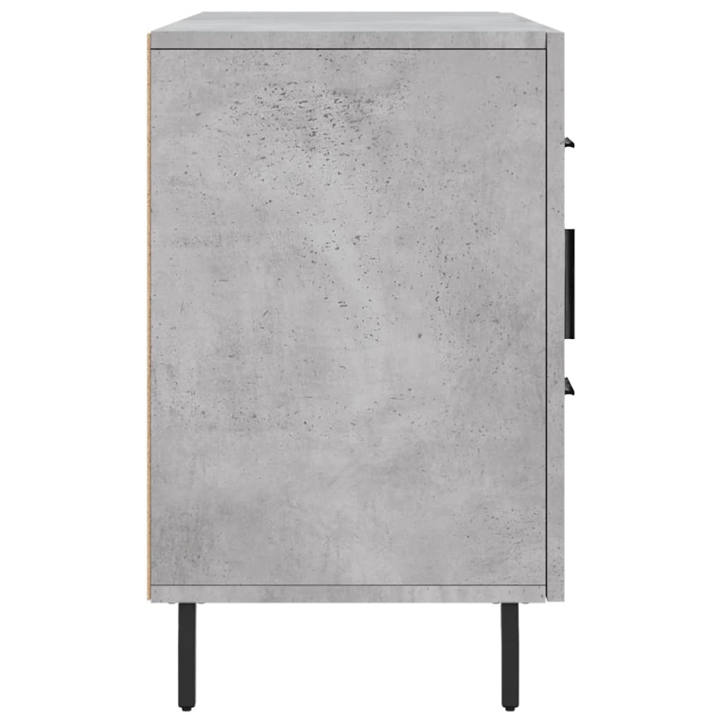 Sideboard Concrete Grey 100x36x60 cm Engineered Wood