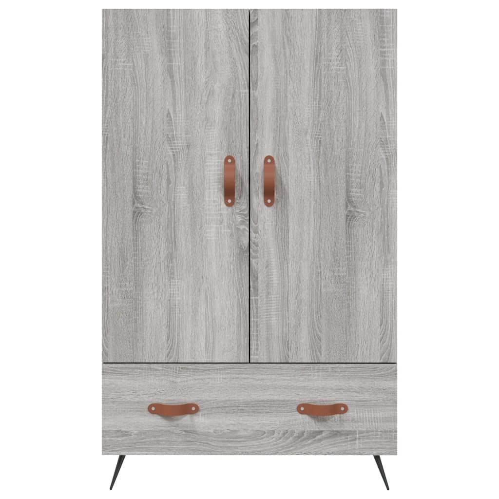 Highboard Grey Sonoma 69.5x31x115 cm Engineered Wood