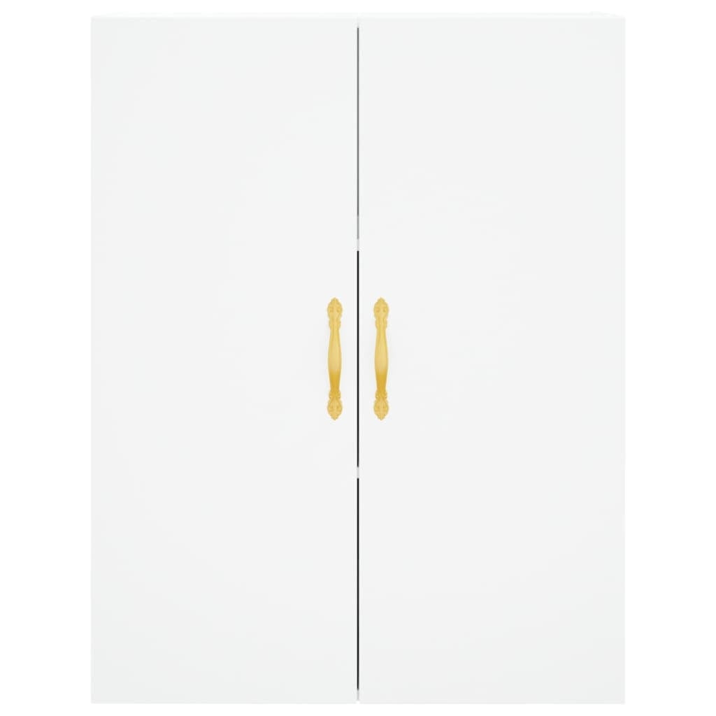 Wall Mounted Cabinet White 69.5x34x90 cm