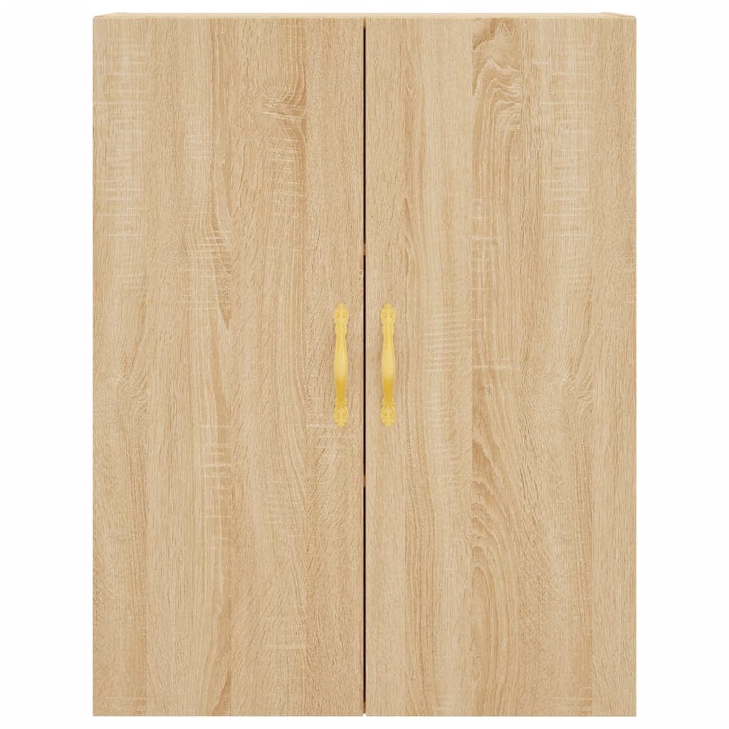 Wall Mounted Cabinet Sonoma Oak 69.5x34x90 cm