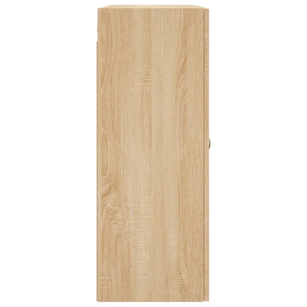 Wall Mounted Cabinet Sonoma Oak 69.5x34x90 cm