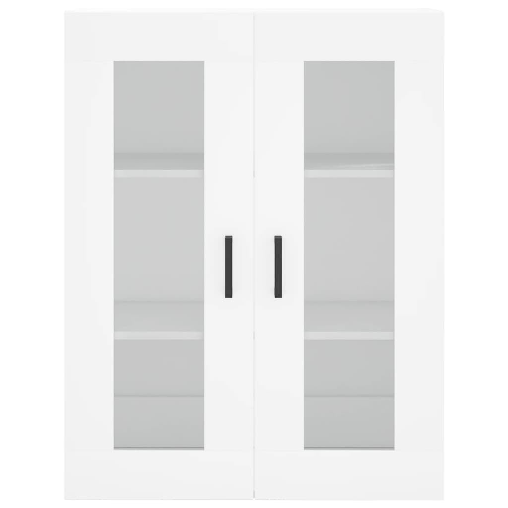 Wall Mounted Cabinet White 69.5x34x90 cm