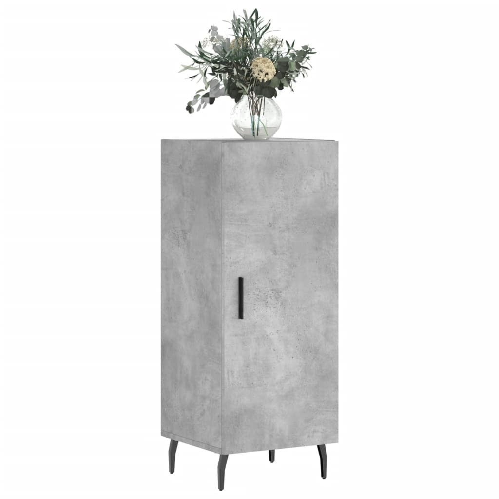 Sideboard Concrete Grey 34.5x34x90 cm Engineered Wood