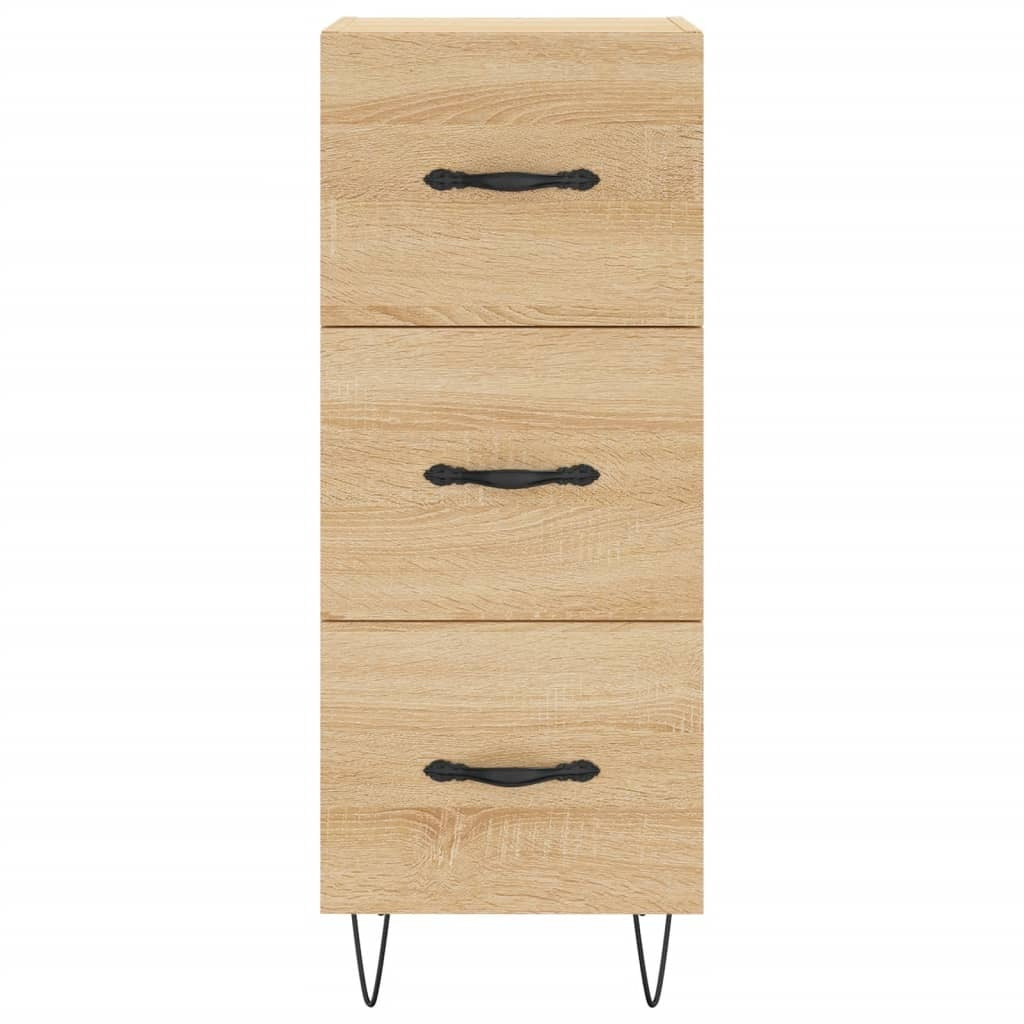 Sideboard Sonoma Oak 34.5x34x90 cm Engineered Wood