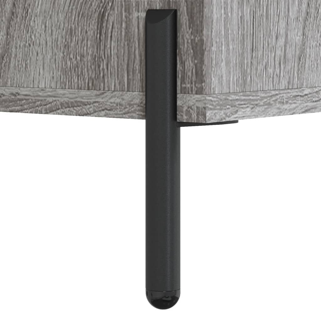 Shoe Bench Grey Sonoma 102x35x55 cm Engineered Wood