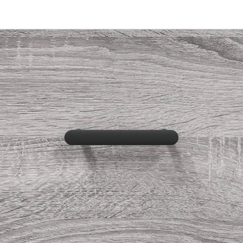 Shoe Bench Grey Sonoma 102x35x55 cm Engineered Wood