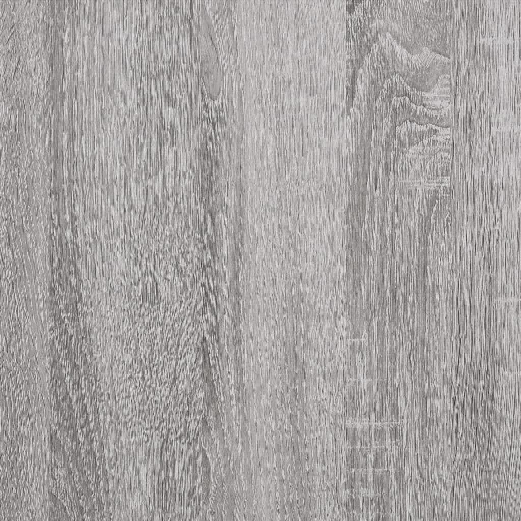 Shoe Bench Grey Sonoma 102x35x55 cm Engineered Wood
