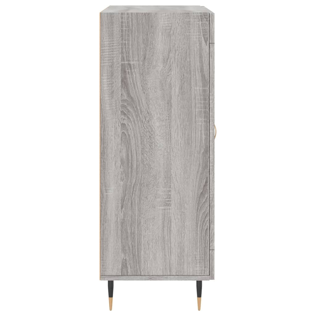 Sideboard Grey Sonoma 69.5x34x90 cm Engineered Wood