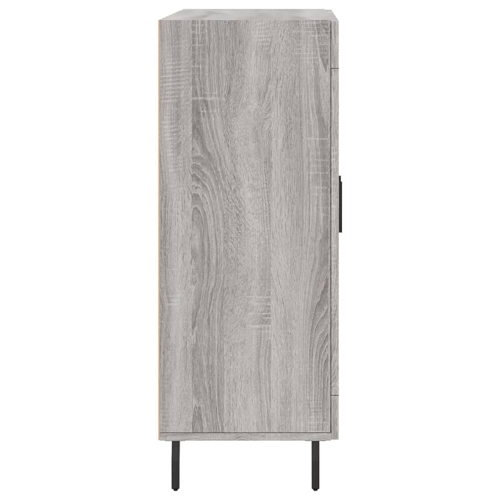 Sideboard Grey Sonoma 69.5x34x90 cm Engineered Wood