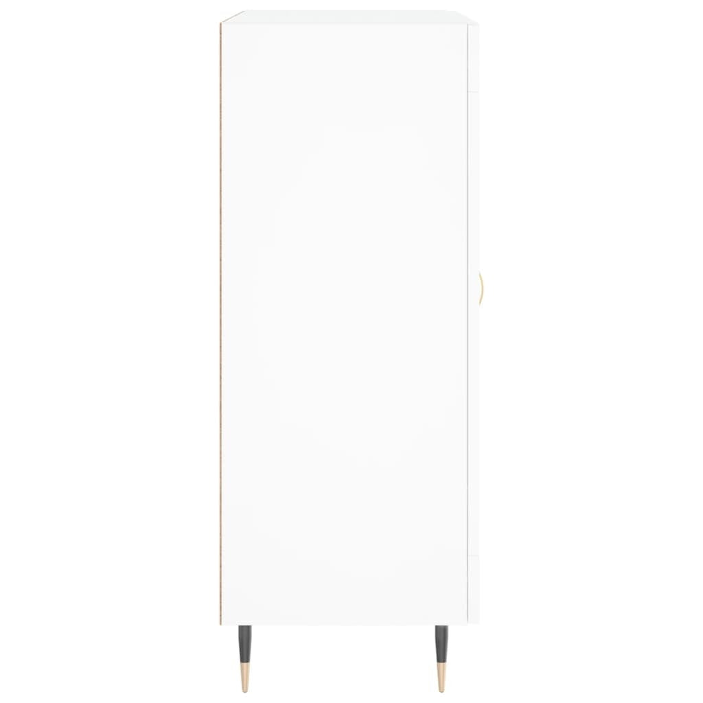 Sideboard White 69.5x34x90 cm Engineered Wood