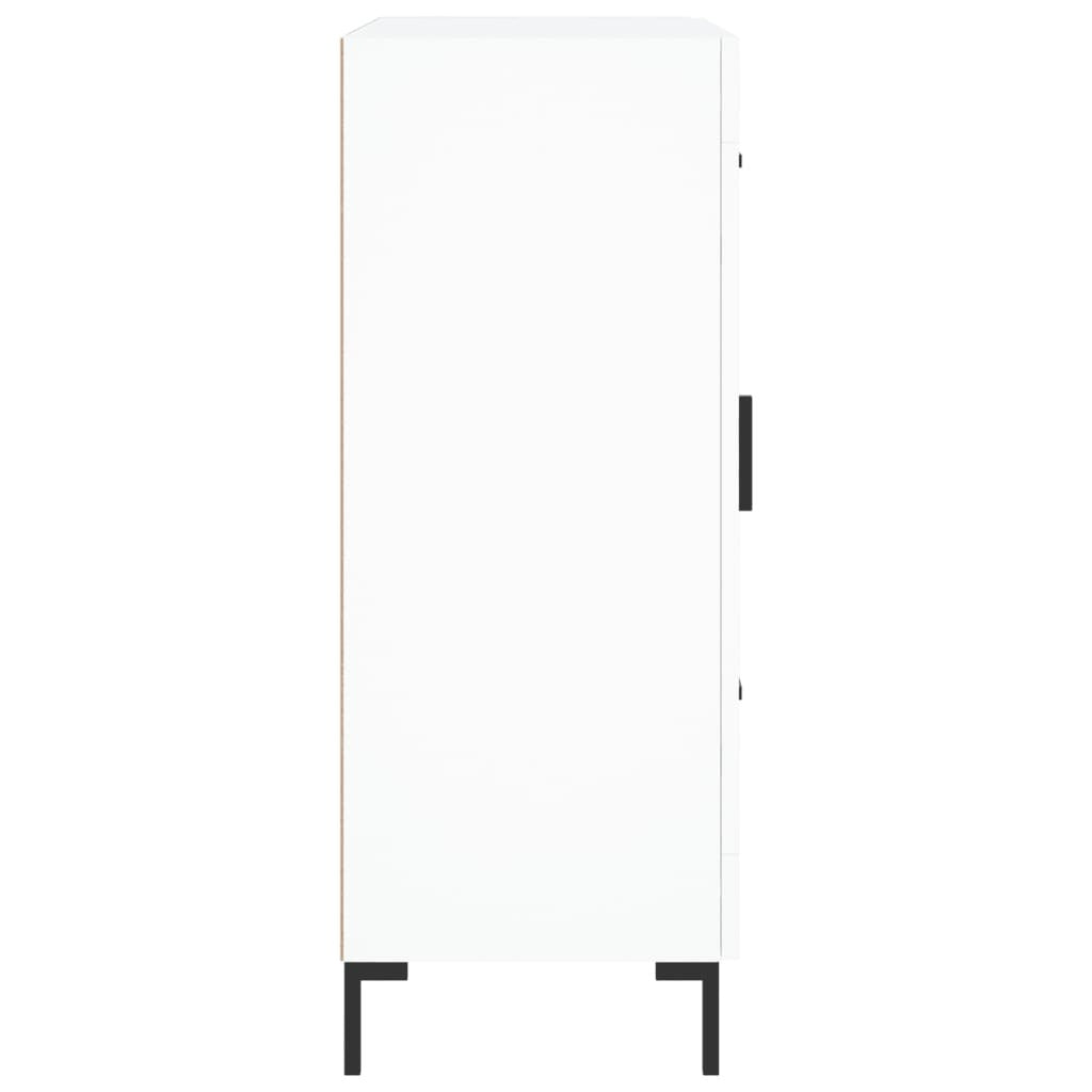 Sideboard White 69.5x34x90 cm Engineered Wood
