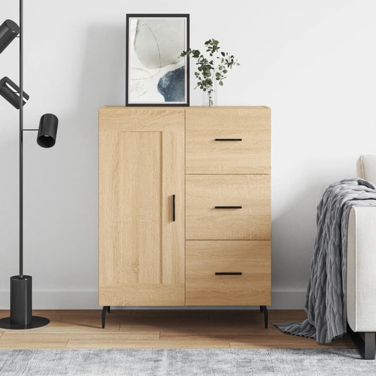 Sideboard Sonoma Oak 69.5x34x90 cm Engineered Wood
