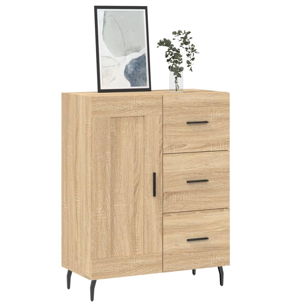 Sideboard Sonoma Oak 69.5x34x90 cm Engineered Wood