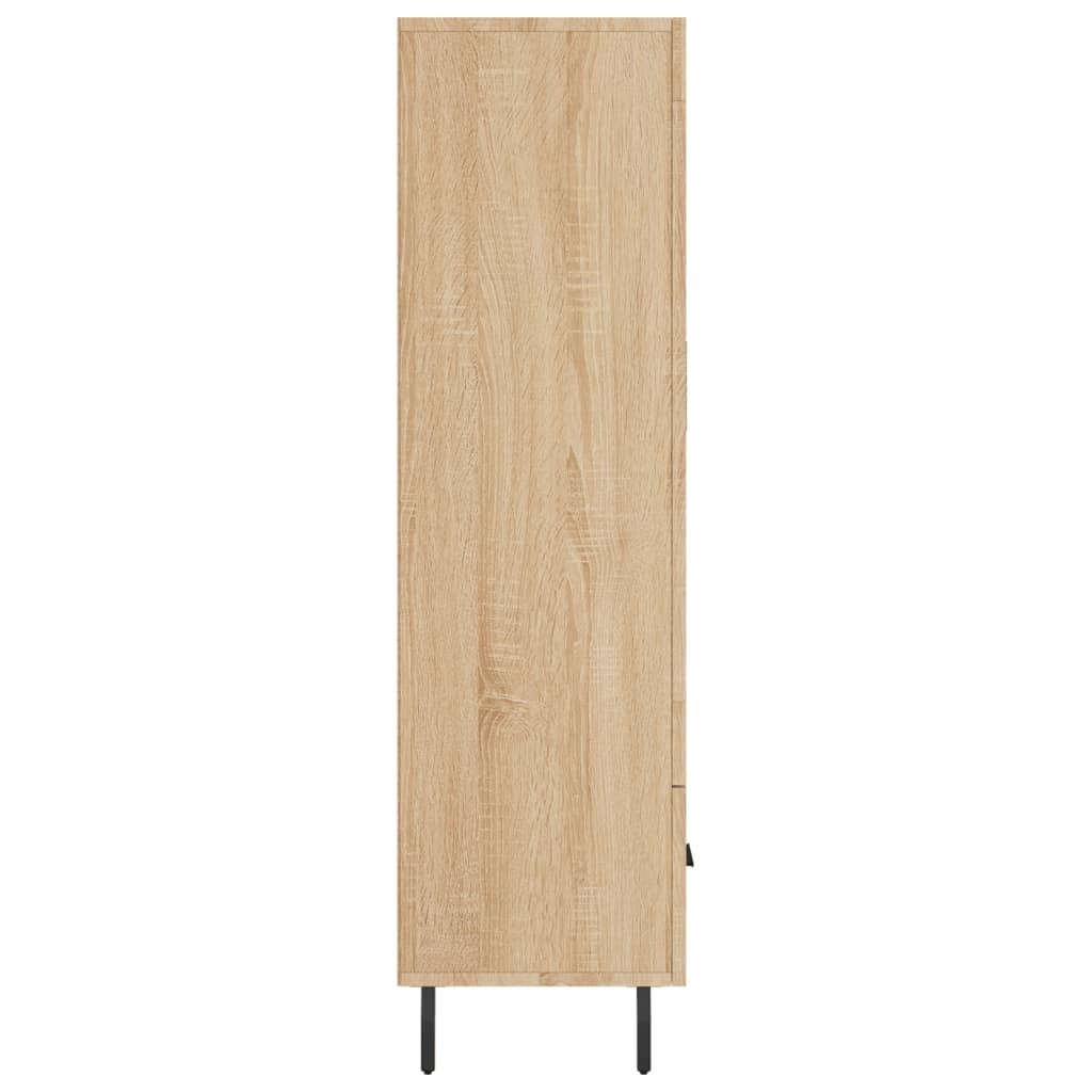 Highboard Sonoma Oak 69.5x31x115 cm Engineered Wood
