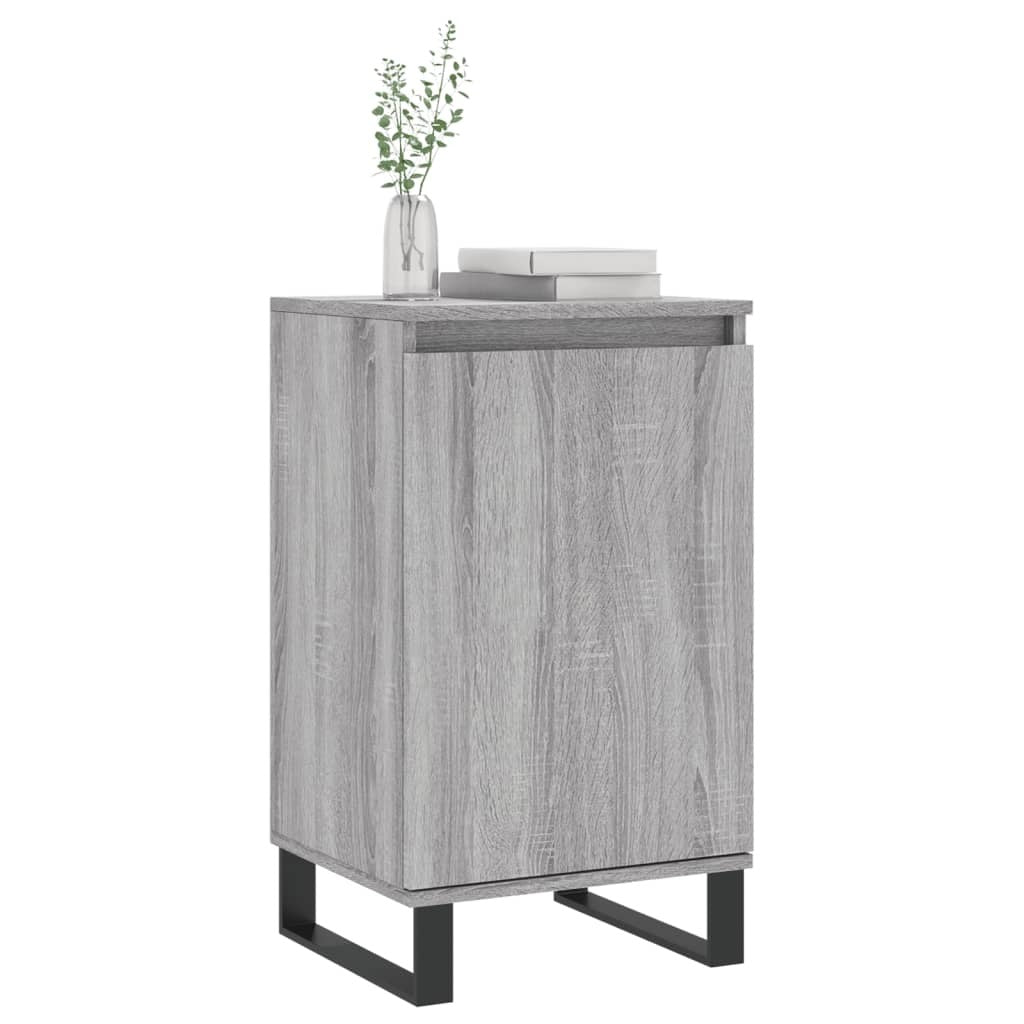 Sideboards 2 pcs Grey Sonoma 40x35x70 cm Engineered Wood