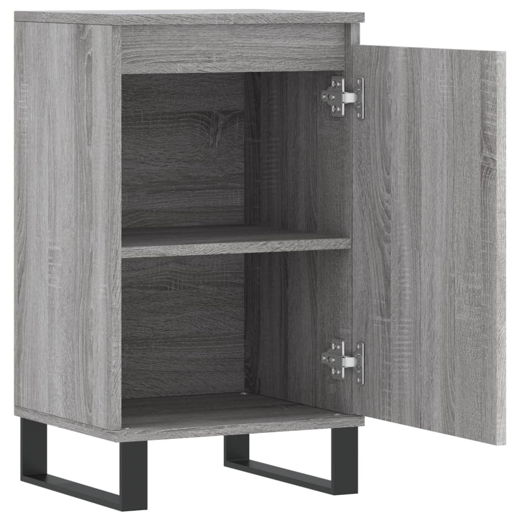 Sideboards 2 pcs Grey Sonoma 40x35x70 cm Engineered Wood