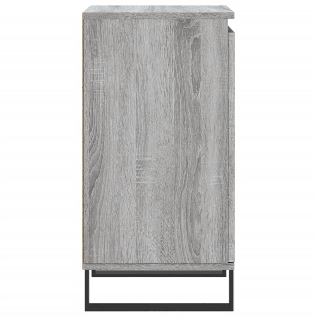 Sideboards 2 pcs Grey Sonoma 40x35x70 cm Engineered Wood