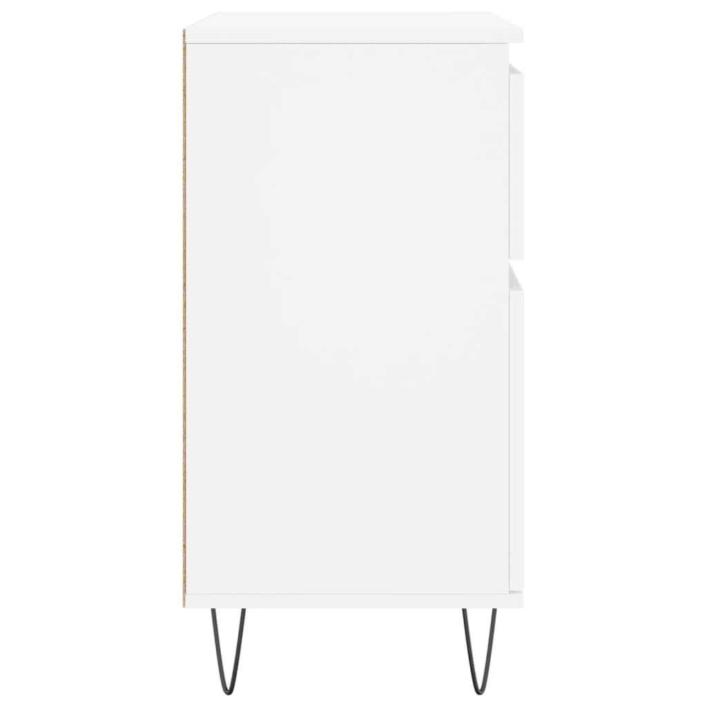 Sideboard White 60x35x70 cm Engineered Wood