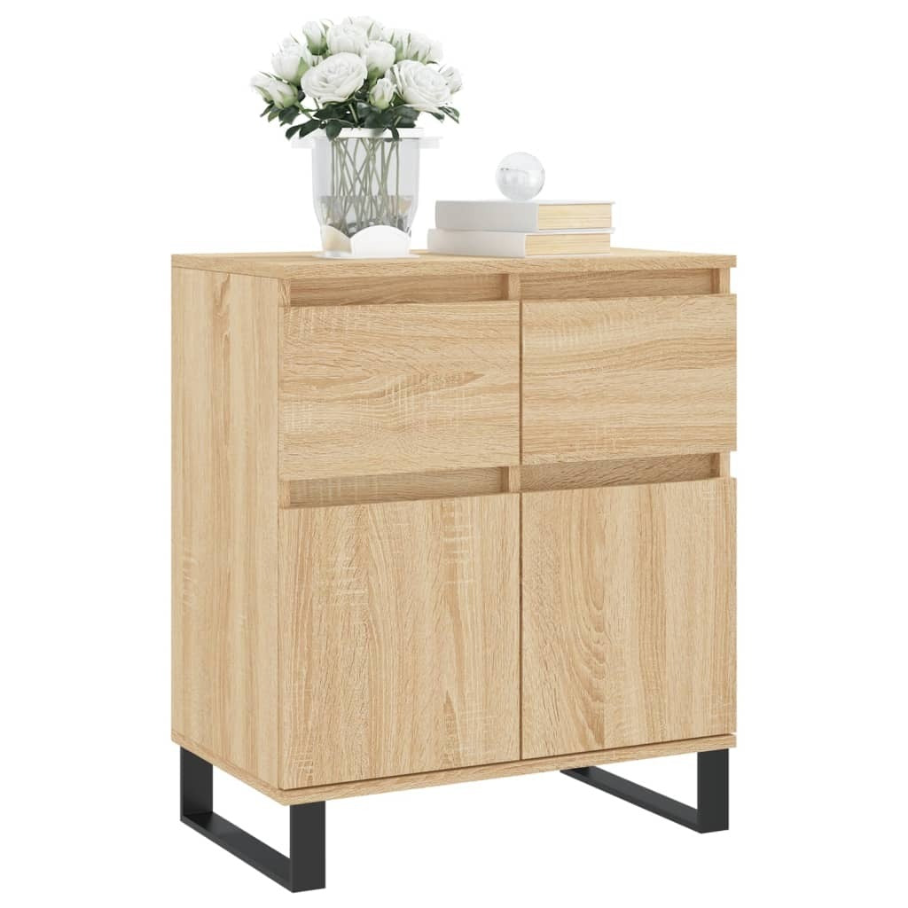Sideboard Sonoma Oak 60x35x70 cm Engineered Wood