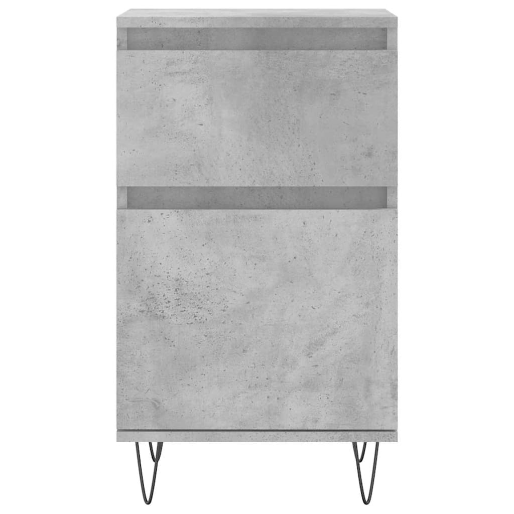Sideboards 2 pcs Concrete Grey 40x35x70 cm Engineered Wood