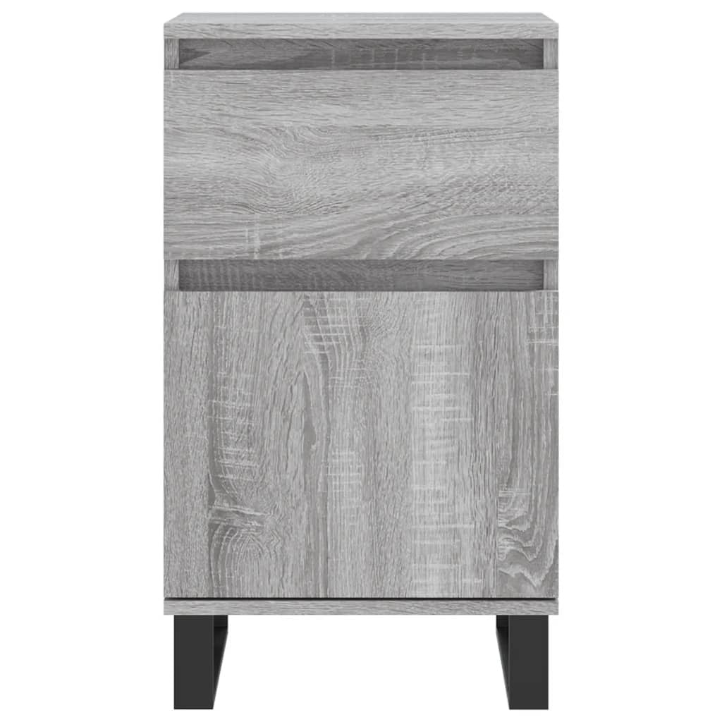 Sideboards 2 pcs Grey Sonoma 40x35x70 cm Engineered Wood
