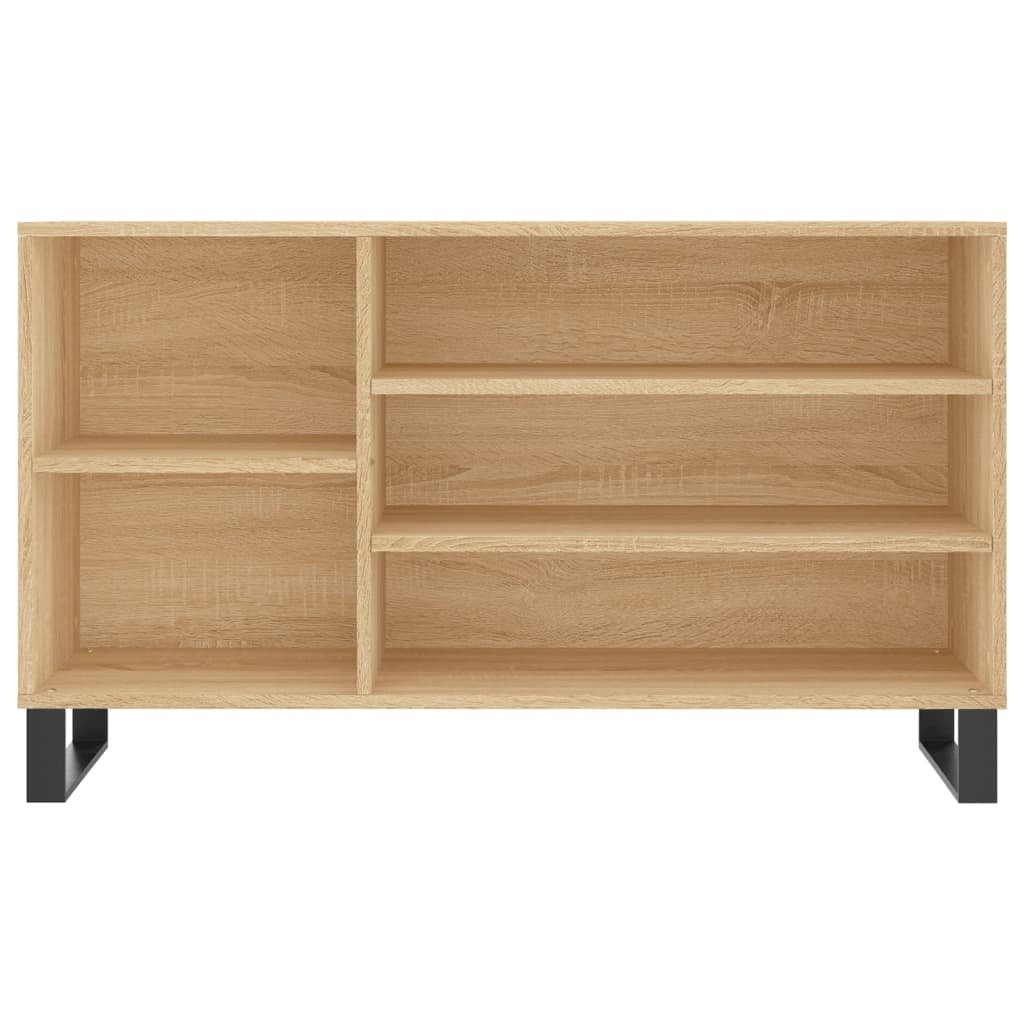 Shoe Cabinet Sonoma Oak 102x36x60 cm Engineered Wood