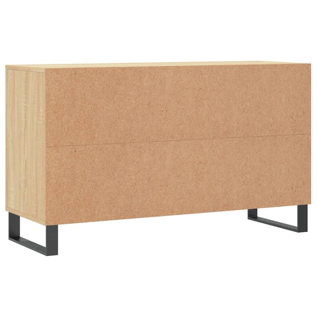Shoe Cabinet Sonoma Oak 102x36x60 cm Engineered Wood