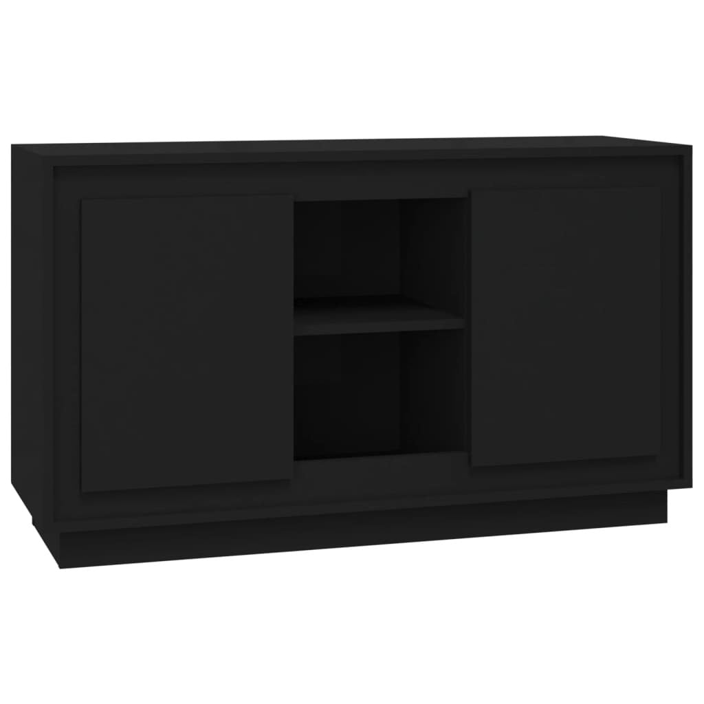 Sideboard Black 102x35x60 cm Engineered Wood