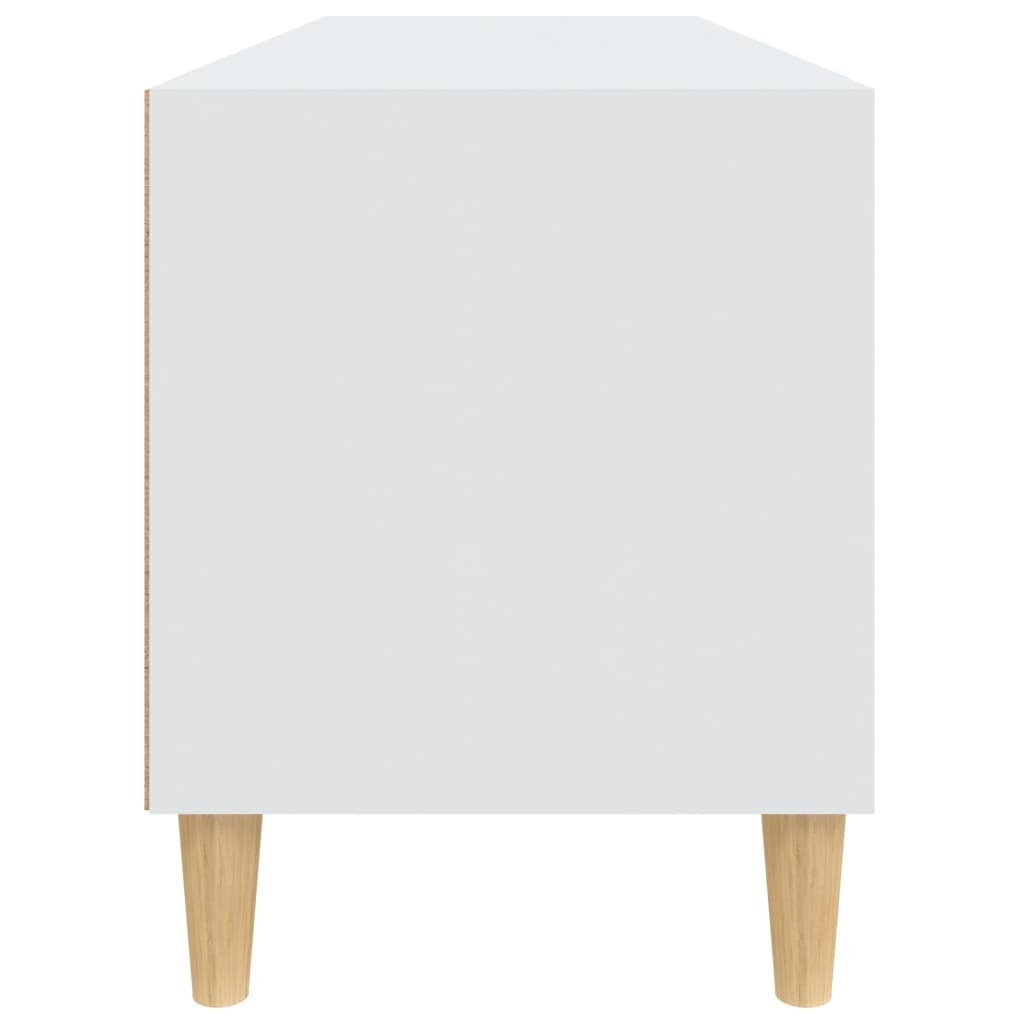 TV Cabinet White 100x34.5x44.5 cm Engineered Wood