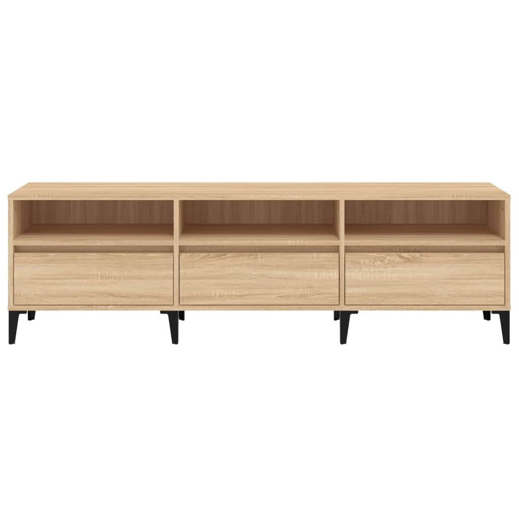 TV Cabinet Sonoma Oak 150x30x44.5 cm Engineered Wood