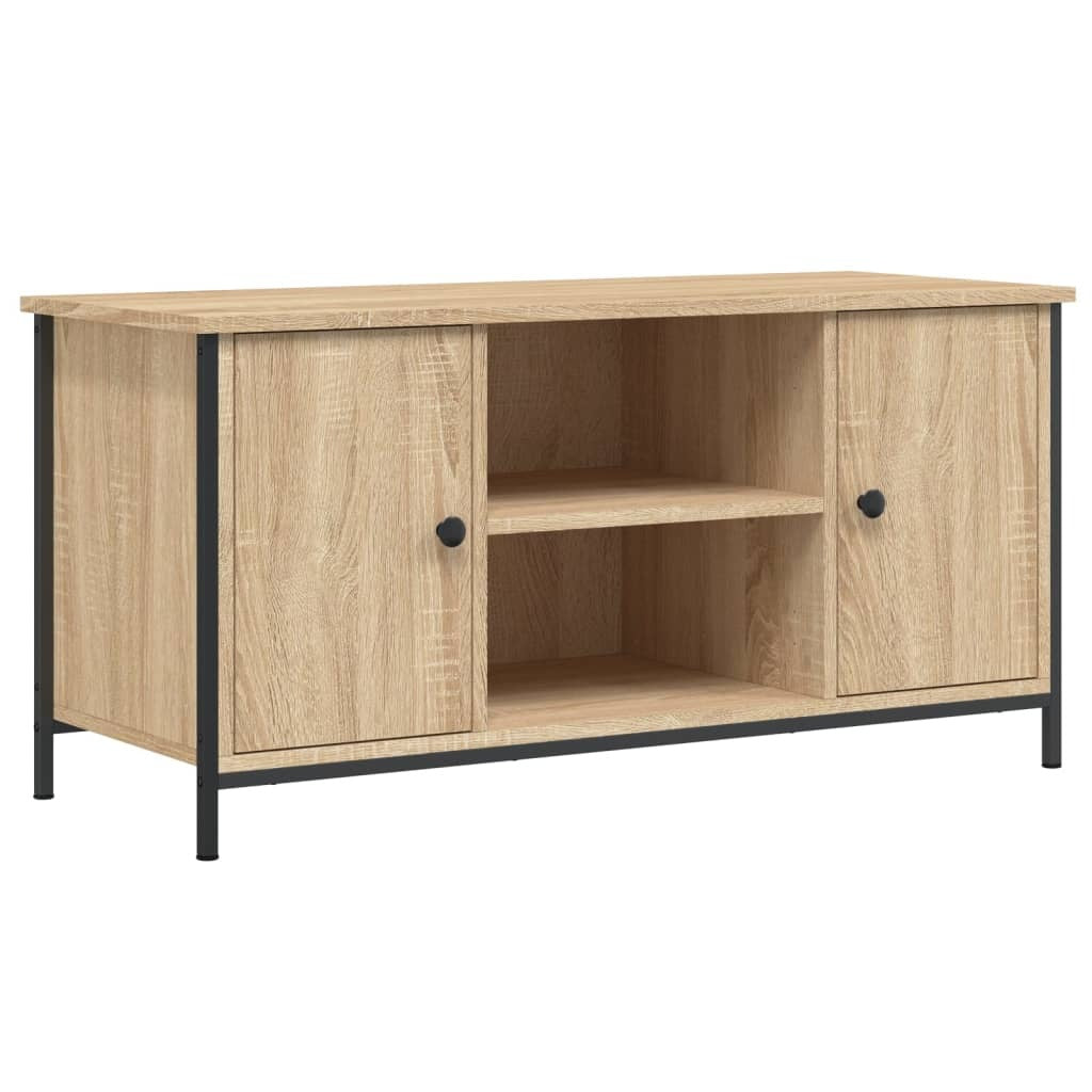 TV Cabinet Sonoma Oak 100x40x50 cm Engineered Wood