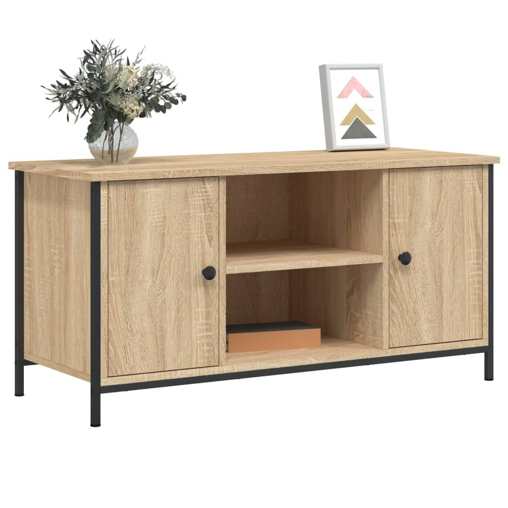 TV Cabinet Sonoma Oak 100x40x50 cm Engineered Wood