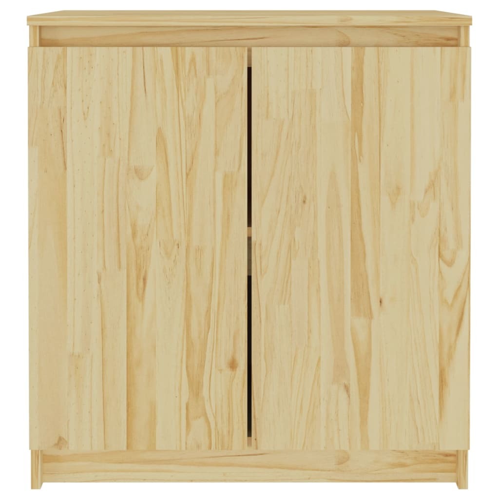 Side Cabinet 60x36x65 cm Solid Wood Pine