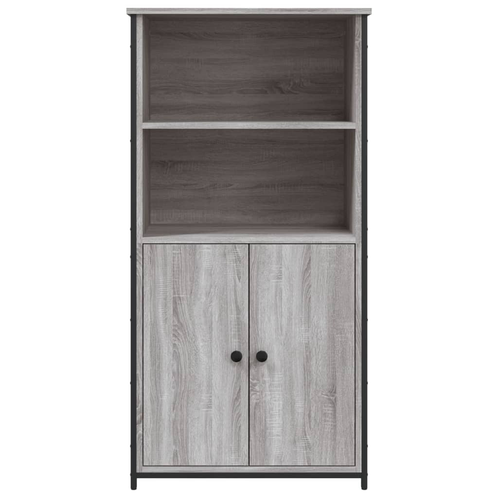Highboard Grey Sonoma 62x36x121.5 cm Engineered Wood
