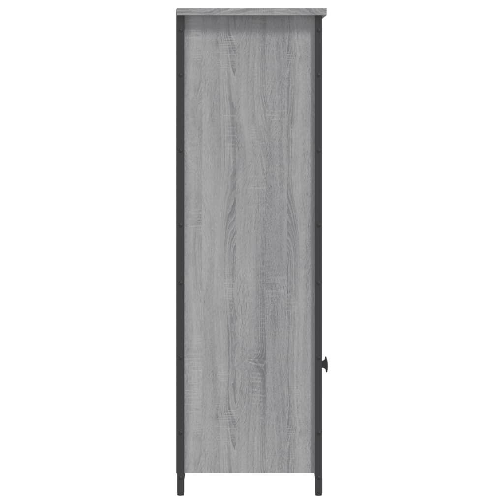 Highboard Grey Sonoma 62x32x103.5 cm Engineered Wood