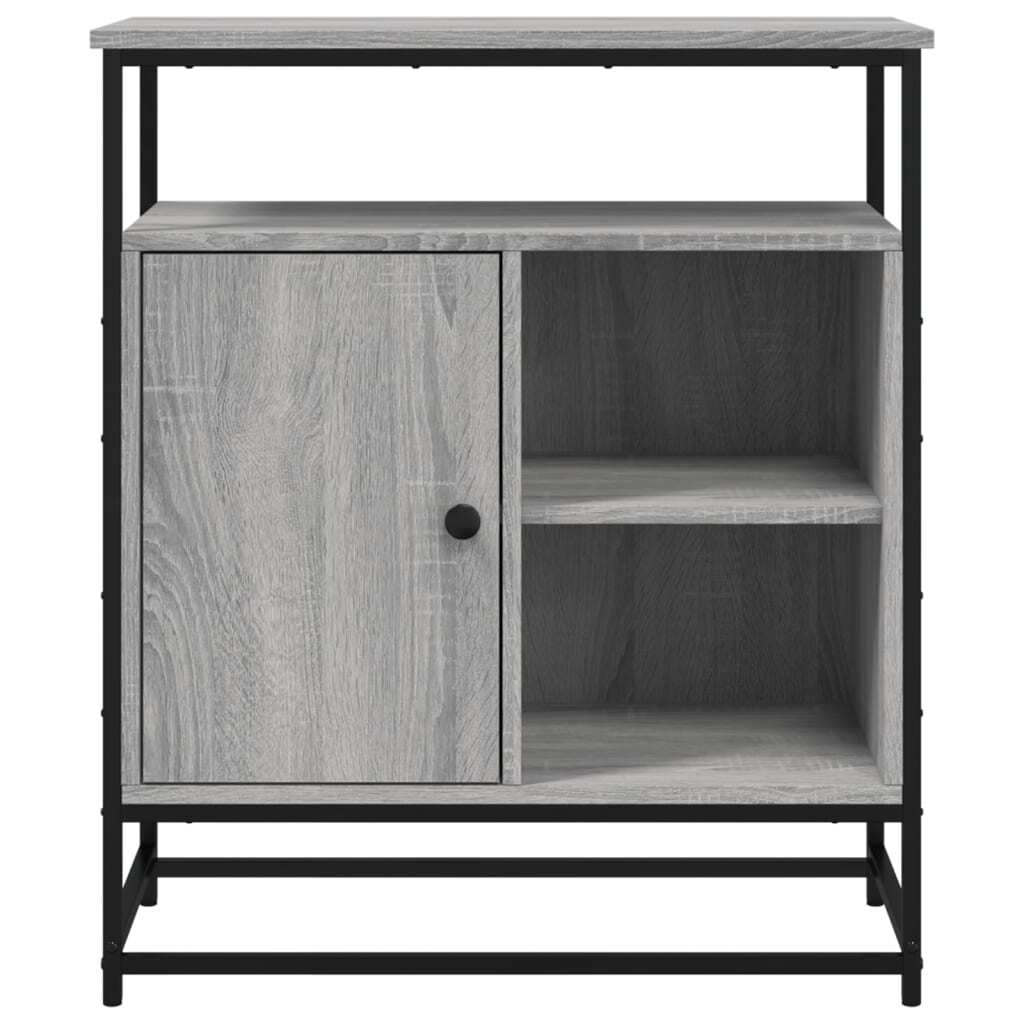 Sideboard Grey Sonoma 69x35x80 cm Engineered Wood