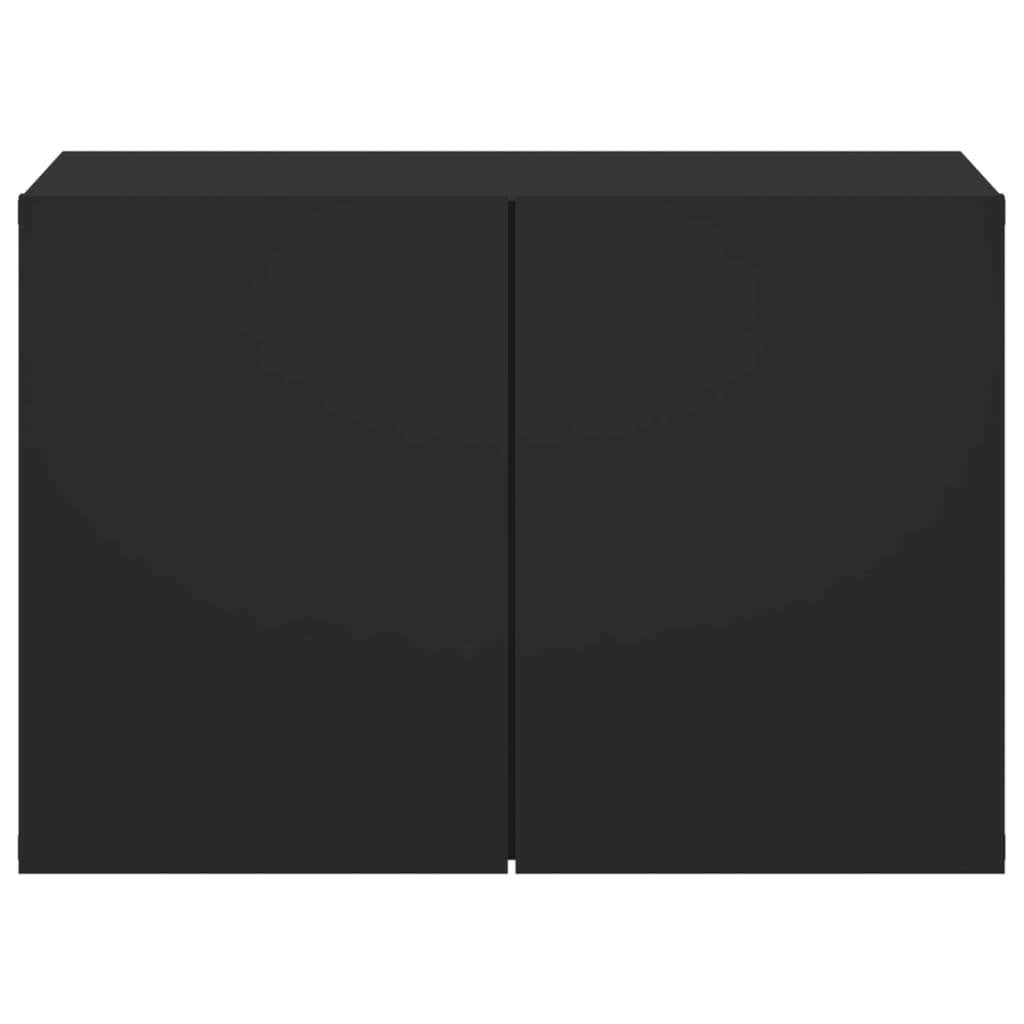TV Cabinet Wall-mounted Black 60x30x41 cm