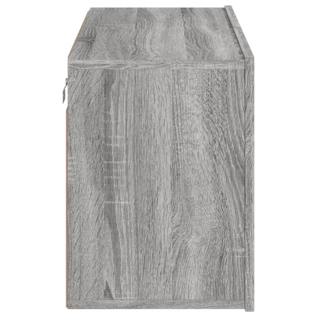 TV Cabinet Wall-mounted Grey Sonoma 80x30x41 cm