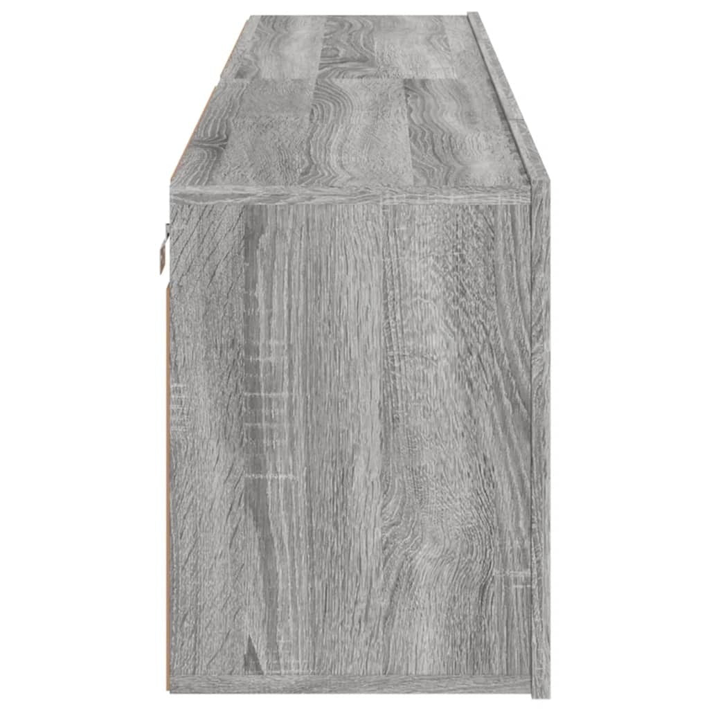 TV Cabinets Wall-mounted 2 pcs Grey Sonoma 80x30x41 cm